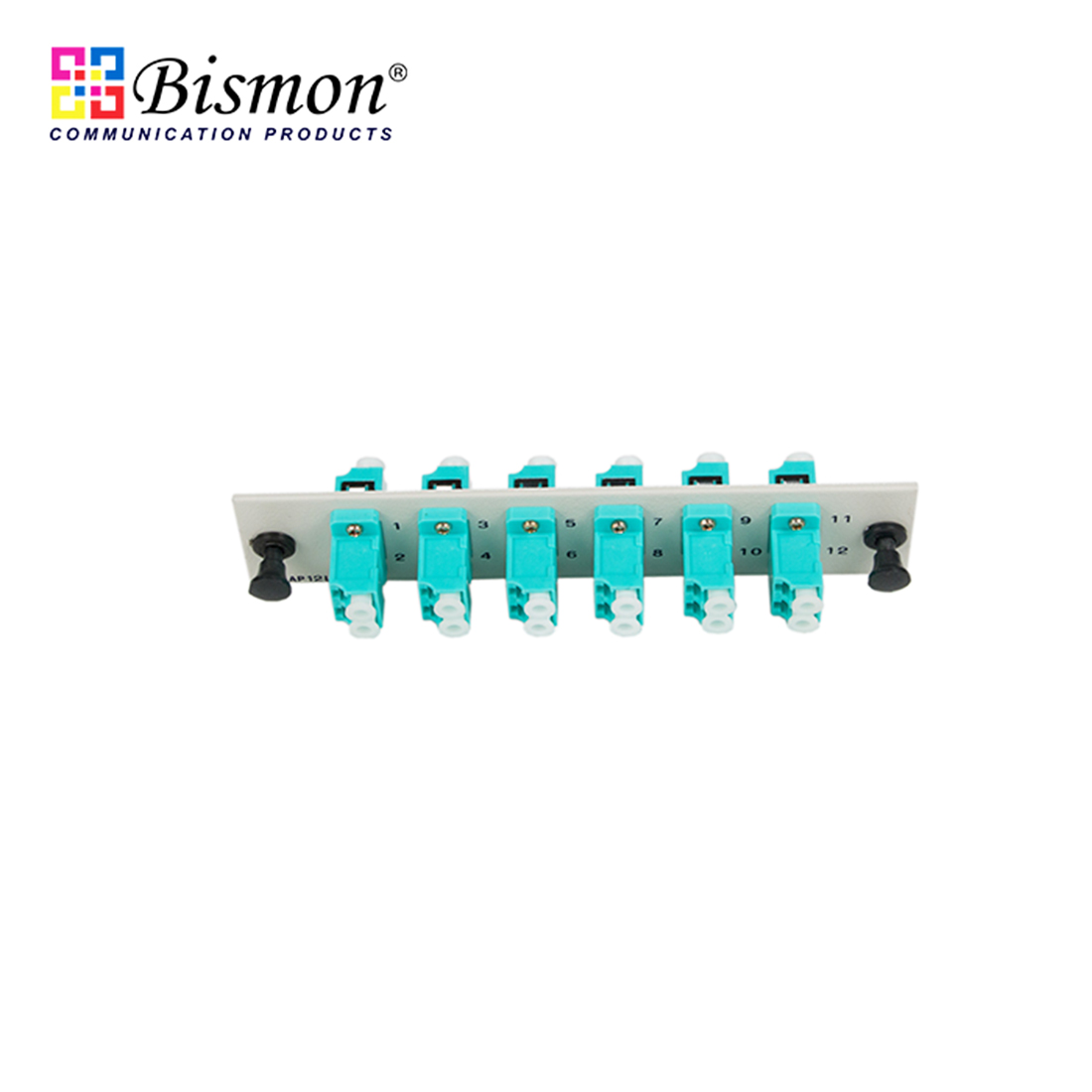 12 LC Snap-in adapter Plate Multi-mode(OM3) Full set